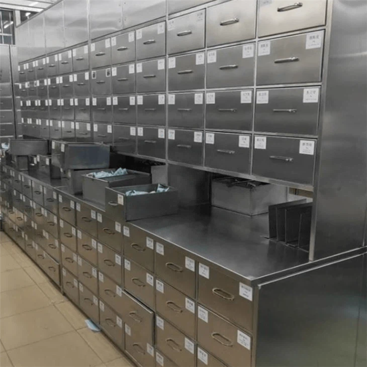 Ruostumattomasta teräksestä valmistettu kiinalainen lääketappi